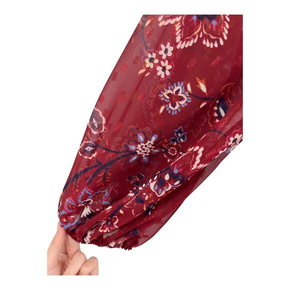 Vince Camuto dress Printed Fit Flare size 14 - Picture 3 of 8